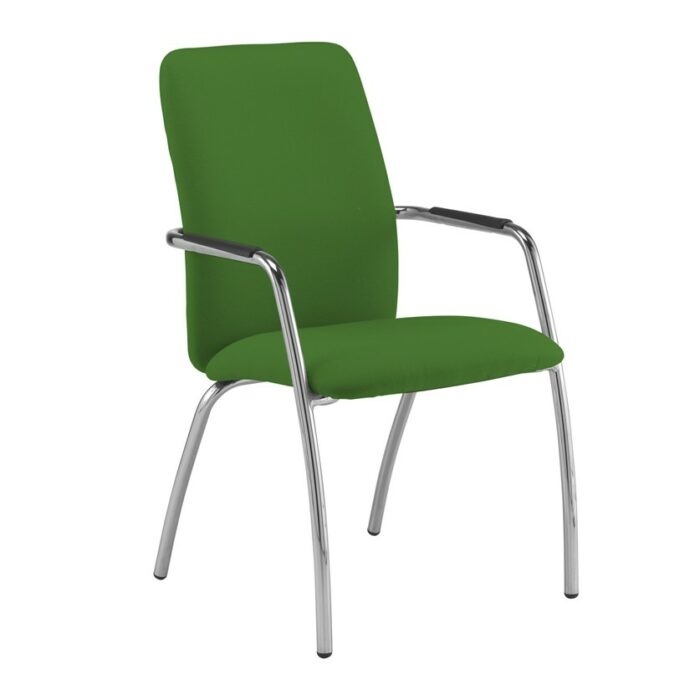 Dams Tuba 4 leg frame conference chair - Full Back-29045