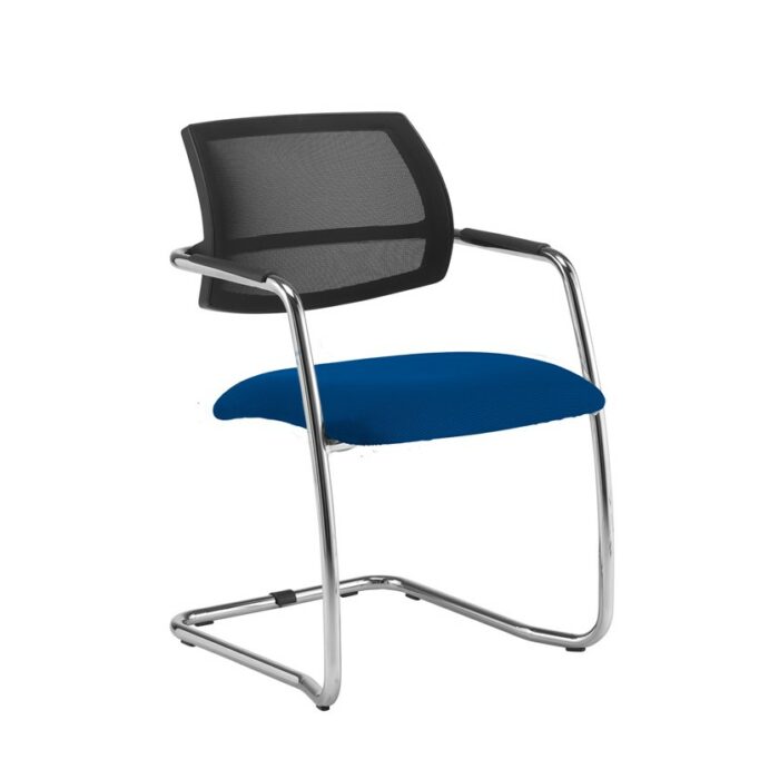 Dams Tuba cantilever frame conference chair Mesh Back-29000