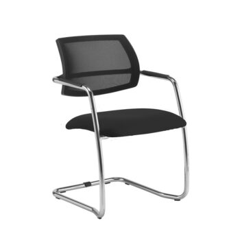Dams Tuba cantilever frame conference chair Mesh Back-0