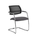 Dams Tuba cantilever frame conference chair Mesh Back-29004