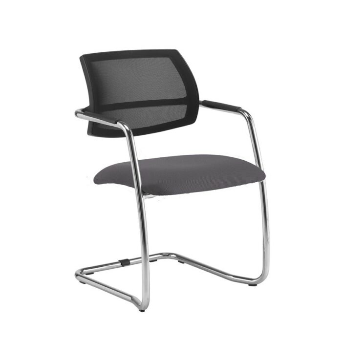 Dams Tuba cantilever frame conference chair Mesh Back-29004