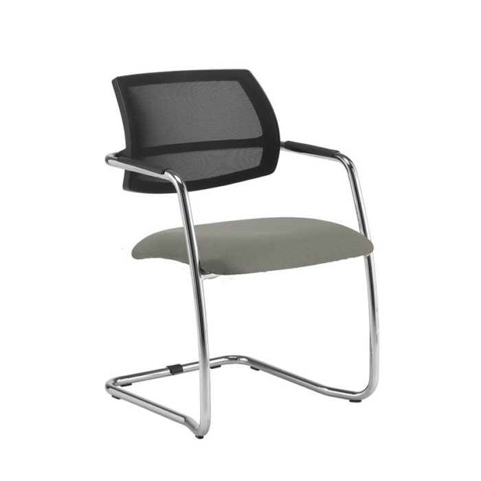 Dams Tuba cantilever frame conference chair Mesh Back-29011