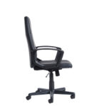 Dams Ascona high back managers chair - black faux leather-10585