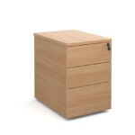 DAMS Deluxe 3 drawer mobile pedestal 600mm deep-0