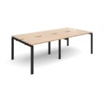 Dams Adapt II double back to back desks 2400mm x 1200mm-0