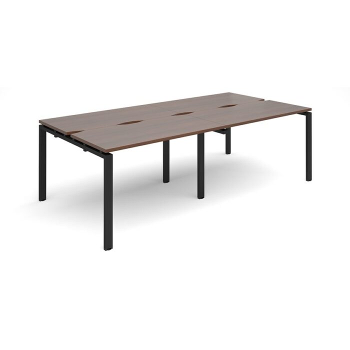 Dams Adapt II double back to back desks 2400mm x 1200mm-10047