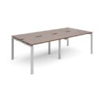 Dams Adapt II double back to back desks 2400mm x 1200mm-10037