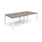 Dams Adapt II double back to back desks 2400mm x 1200mm-10042