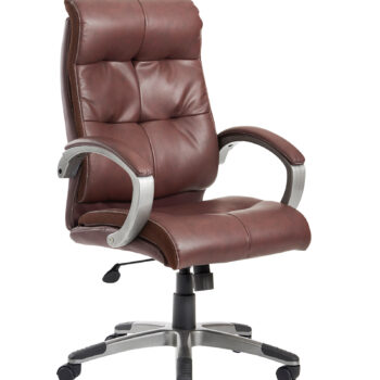Dams catania brown leather executive chair-0