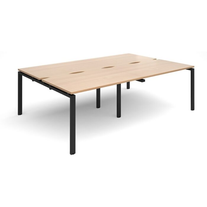 Dams Adapt II double back to back desks 2400mm x 1600mm-0