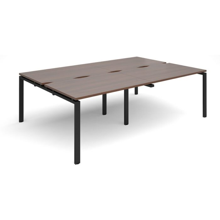 Dams Adapt II double back to back desks 2400mm x 1600mm-10069