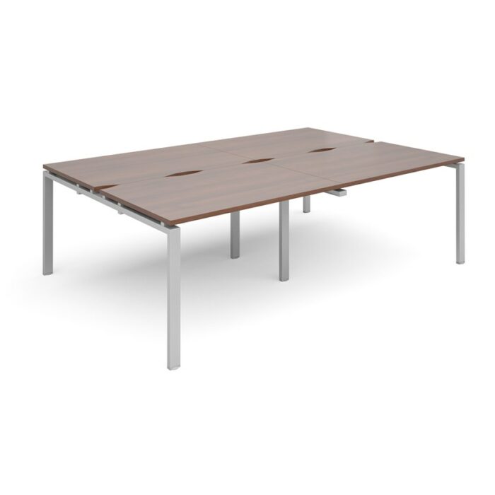 Dams Adapt II double back to back desks 2400mm x 1600mm-10076