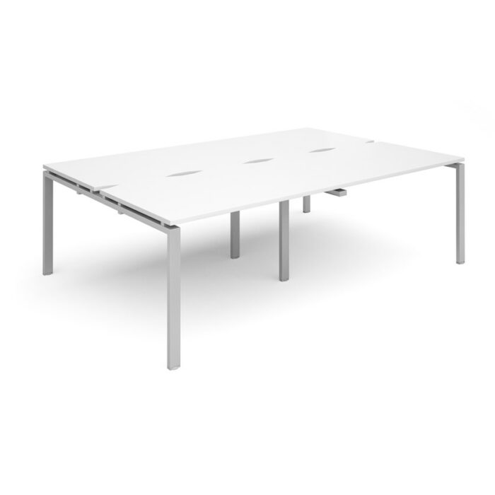 Dams Adapt II double back to back desks 2400mm x 1600mm-10077