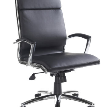 Dams Florence high back executive chair - black faux leather-0