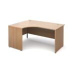 DAMS Maestro panel end left hand ergonomic desk 1524mm-11297