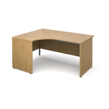 DAMS Maestro panel end left hand ergonomic desk 1524mm-0