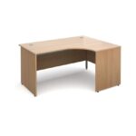 DAMS Maestro panel end right hand ergonomic desk 1524mm-11305