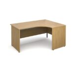 DAMS Maestro panel end right hand ergonomic desk 1524mm-0