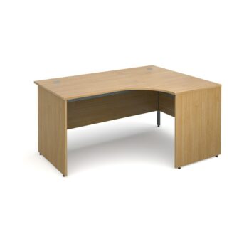 DAMS Maestro panel end right hand ergonomic desk 1524mm-0