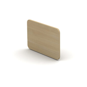 Mobili Move End Cladding Slimline single sided round corner-0