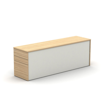 Mobili Move back to back Pedestal Storage End Position-0