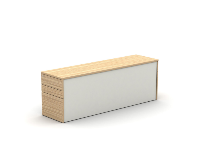 Mobili Move back to back Pedestal Storage End Position-0