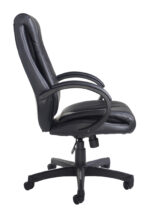 Dams Nantes high back managers chair - black faux leather-10575