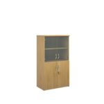 DAMS Universal combination unit with glass upper doors 1440mm high-11636