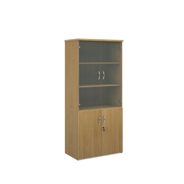 DAMS Universal combination unit with glass upper doors 1440mm high-11631