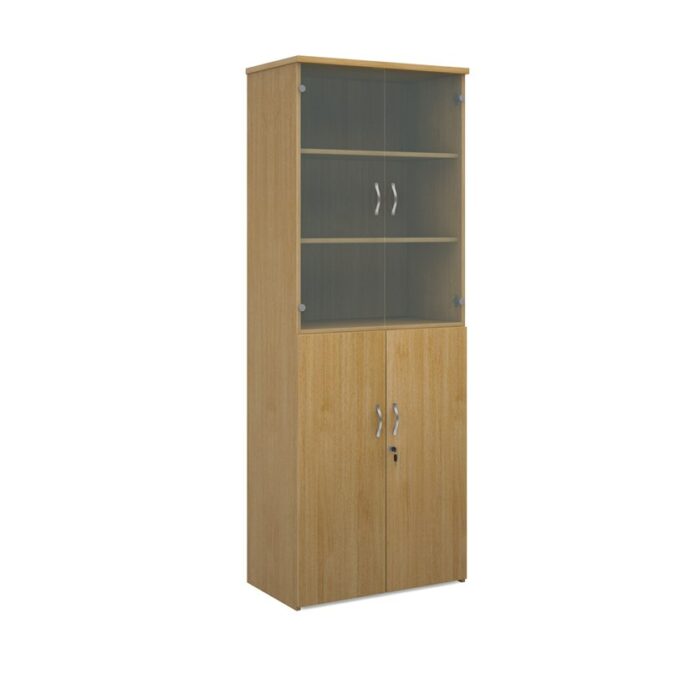 DAMS Universal combination unit with glass upper doors 1440mm high-11626