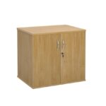 DAMS Deluxe double door desk high cupboard 600mm deep-11584