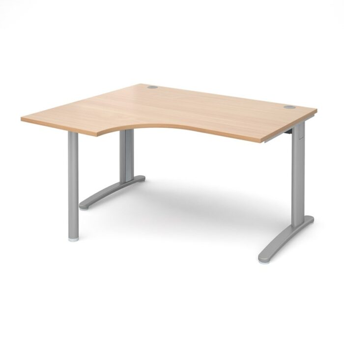 DAMS TR10 left hand ergonomic desk 1400mm-10785