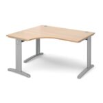 DAMS TR10 deluxe left hand ergonomic desk 1400mm-10808