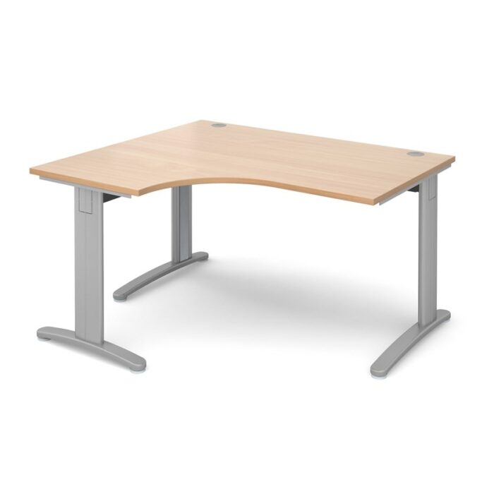 DAMS TR10 deluxe left hand ergonomic desk 1400mm-10808