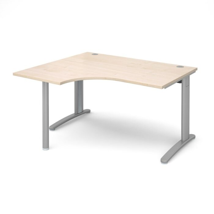 DAMS TR10 left hand ergonomic desk 1400mm-10780