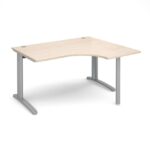 DAMS TR10 right hand ergonomic desk 1400mm-10797
