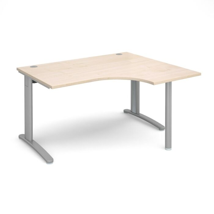 DAMS TR10 right hand ergonomic desk 1400mm-10797
