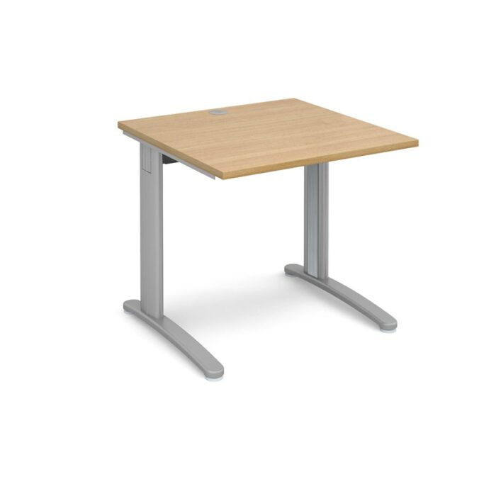 Dams TR10 straight desk 800mm depth-10746