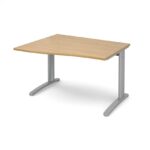 Dams TR10 left hand wave desk 1200mm-10757