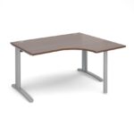 DAMS TR10 right hand ergonomic desk 1400mm-0