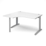 DAMS TR10 left hand ergonomic desk 1400mm-10776