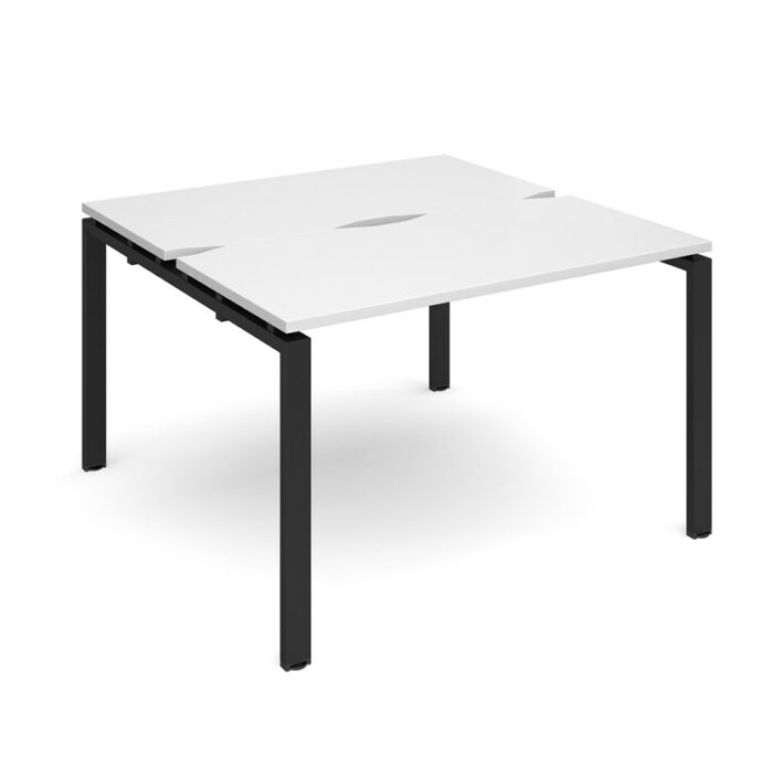 Dams Adapt II sliding top back to back desks 1200mm x 1200mm-10019