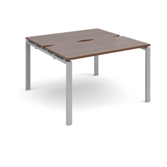 Dams Adapt II sliding top back to back desks 1200mm x 1200mm-10014