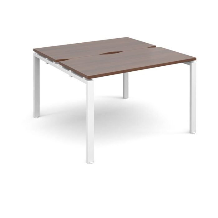 Dams Adapt II sliding top back to back desks 1200mm x 1200mm-10012