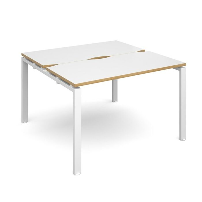Dams Adapt II sliding top back to back desks 1200mm x 1200mm-10020