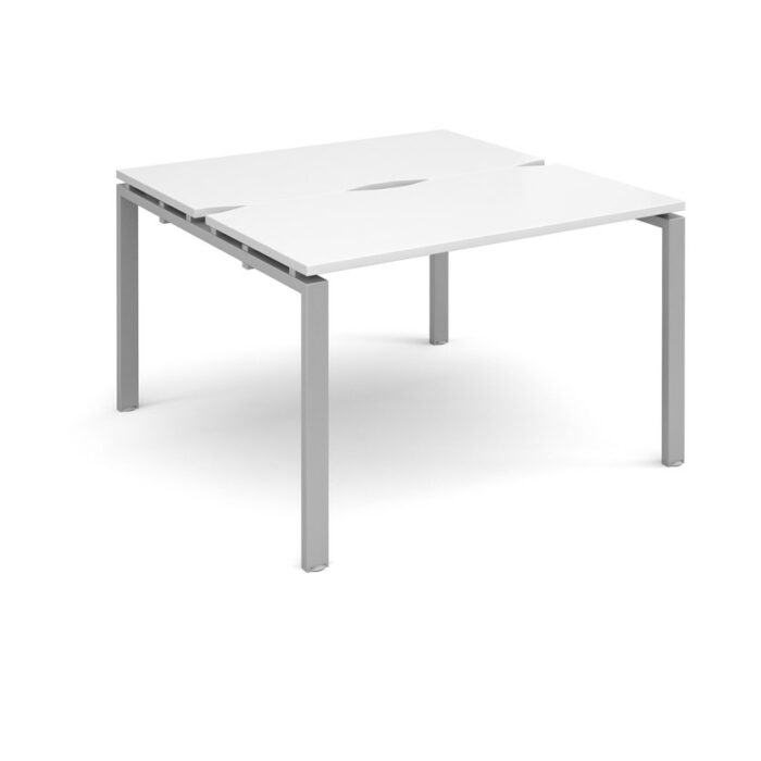Dams Adapt II sliding top back to back desks 1200mm x 1200mm-10013
