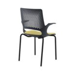 Dams Solus designer 4 leg meeting chair-9480
