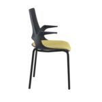 Dams Solus designer 4 leg meeting chair-9483