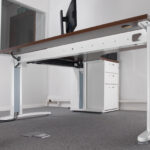 Dams TR10 straight desk 800mm depth-20650