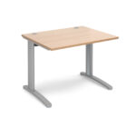 Dams TR10 straight desk 800mm depth-20648